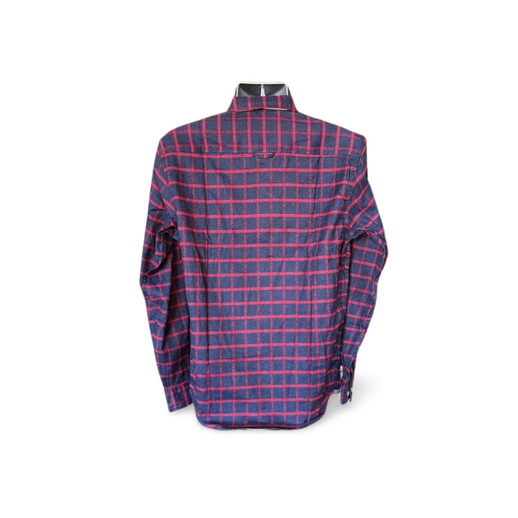 Button Down Collard Flannel (M)